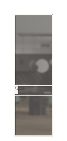 Межкомнатная дверь АЛПЛ040.02 Серый сатин триплекс БЕЛ. Цвет Алюминий Белый. Материал Алюминий. Коллекция Formato. Фото. Дверь межкомнатная АЛПЛ040.02 Серый сатин триплекс БЕЛ. Цвет Алюминий Белый. Материал Алюминий. Коллекция Formato. Картинка.