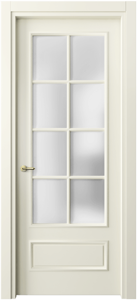 Межкомнатная дверь 8112 ММБ САТ. Цвет Матовый молочно-белый. Материал Гладкая эмаль. Коллекция Paris. Фото. Дверь межкомнатная 8112 ММБ САТ. Цвет Матовый молочно-белый. Материал Гладкая эмаль. Коллекция Paris. Картинка.